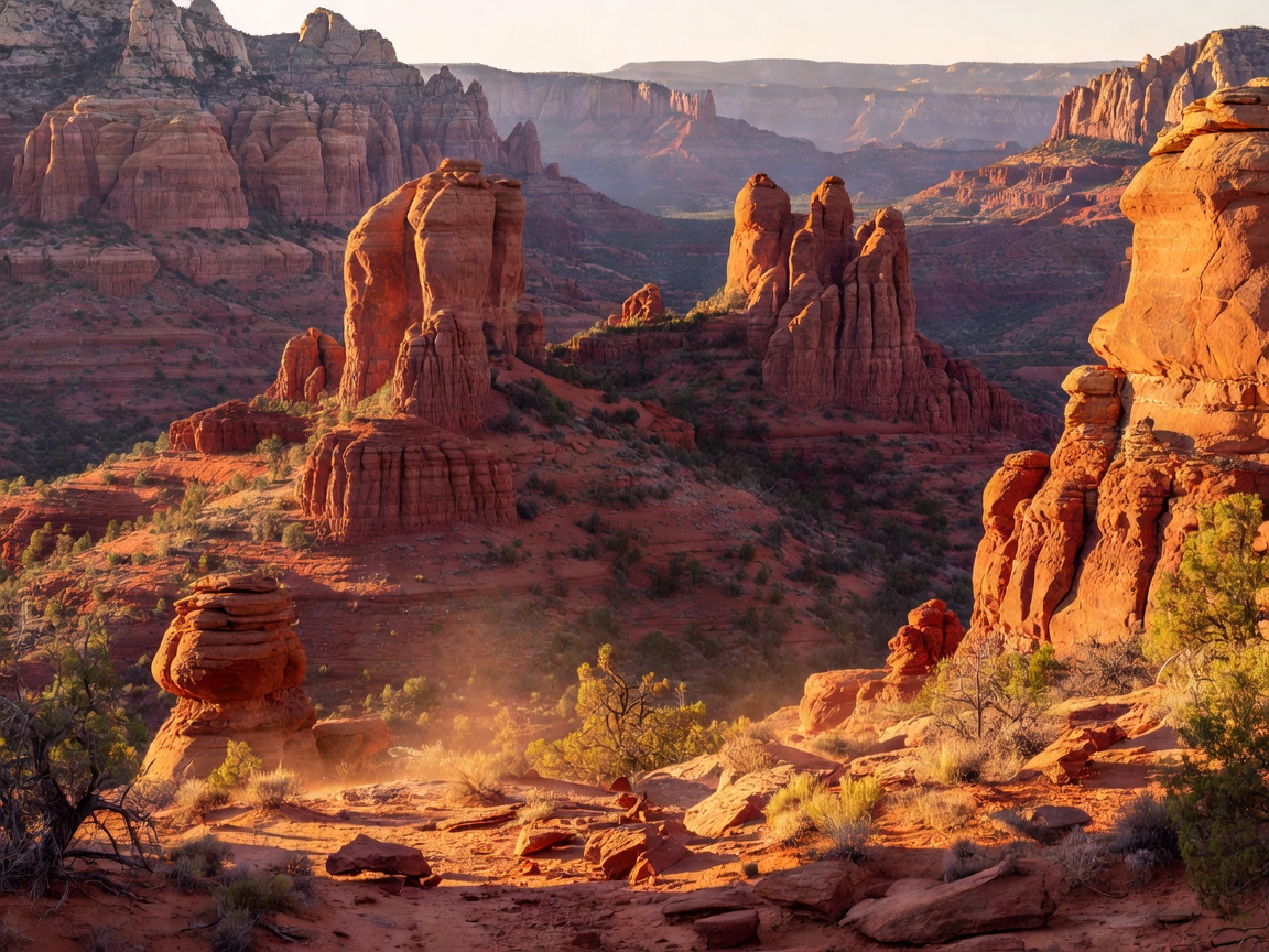 Sedona Red Rocks Canyon view